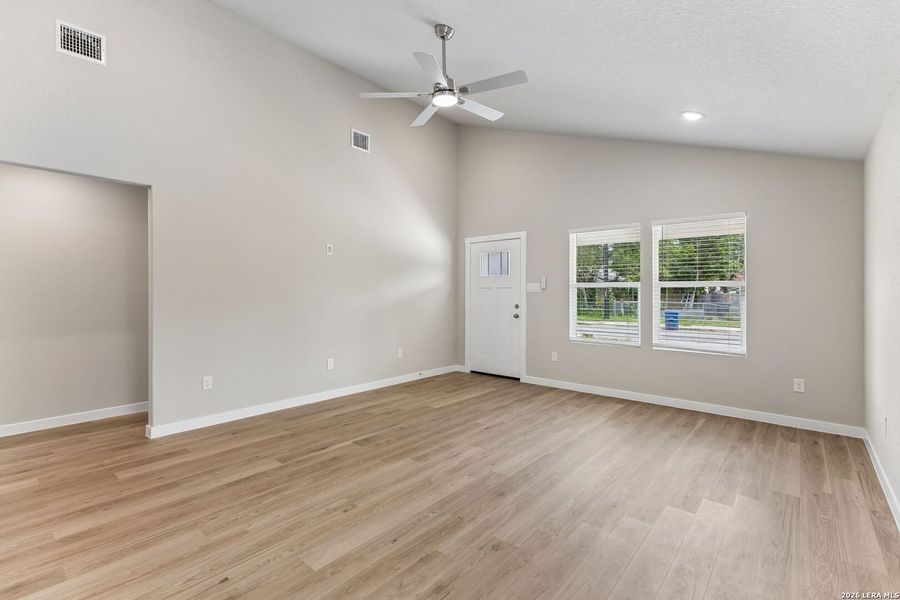 Spacious, unfurnished interior of a new home in , San Antonio (Image 29). Spacious, unfurnished interior of a new home in , San Antonio (Image 29).