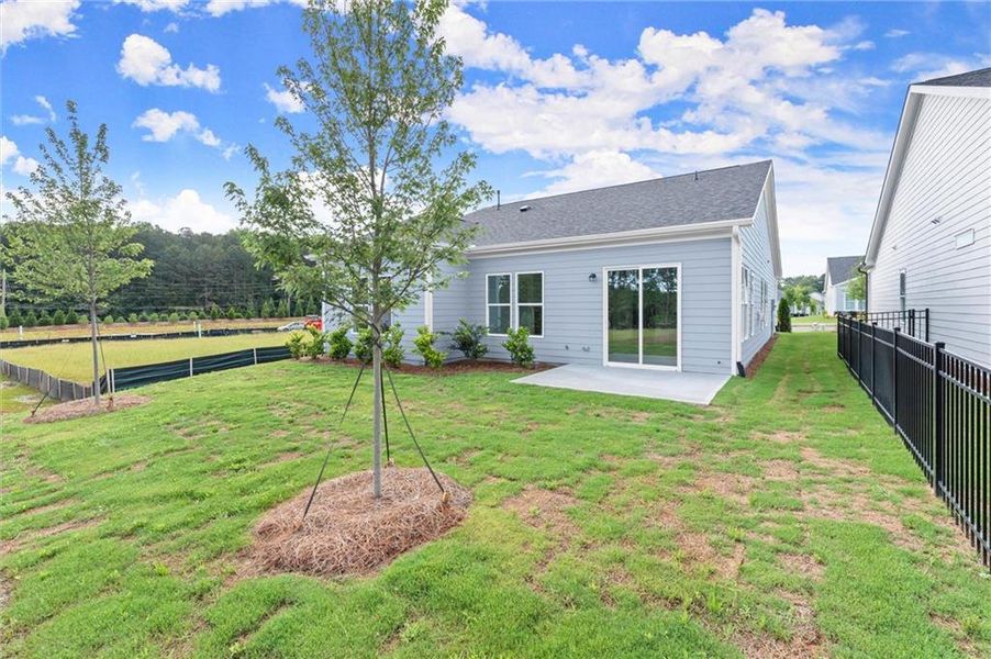 Exterior details and patio area of a home in , Kennesaw (Image 25).