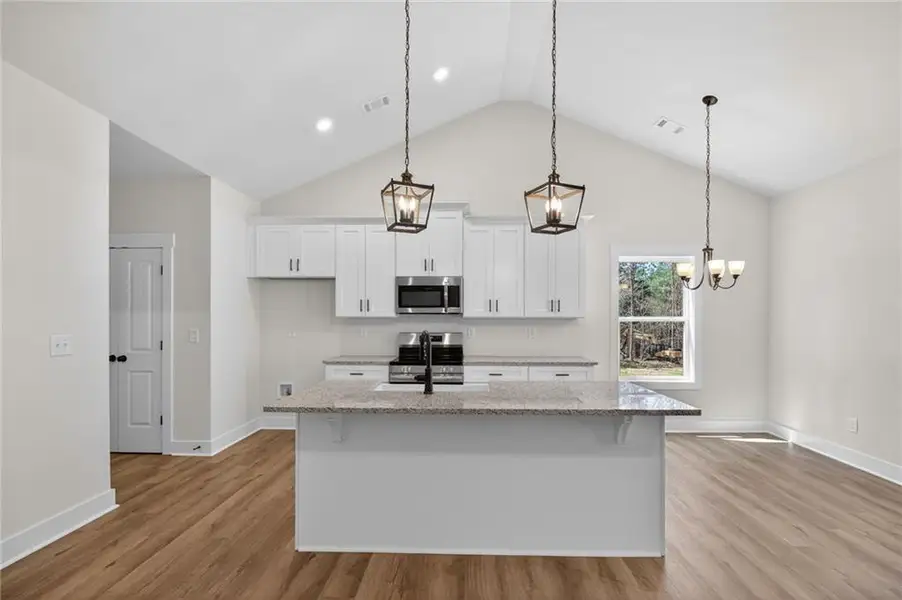 Furnished interior view inside a new home in , Silver Creek (Image 18).