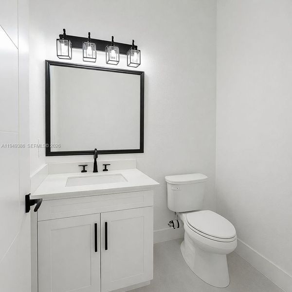 Furnished interior view inside a new home in , Naples (Image 6).