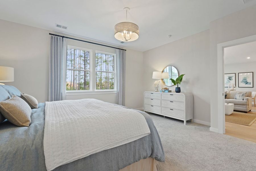 Furnished interior view inside a new home in Pinewood, Leland (Image 22).