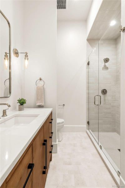 Furnished interior view inside a new home in , Denver (Image 29). Furnished interior view inside a new home in , Denver (Image 29).