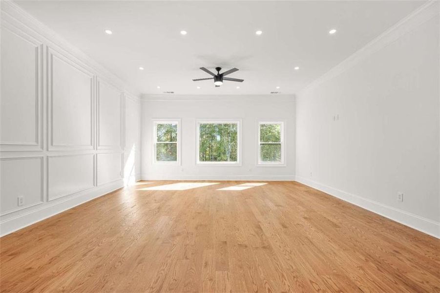 Spacious, unfurnished interior of a new home in , Lawrenceville (Image 37).