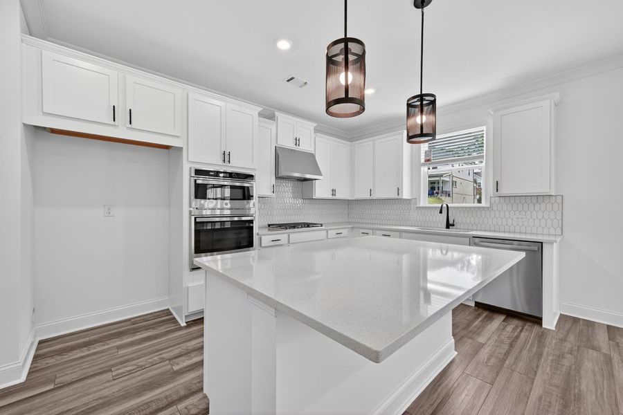 Representative furnished interior of a home built from the Kirkwood by Taylor Morrison in Dreycott, Lawrenceville (Image 5).