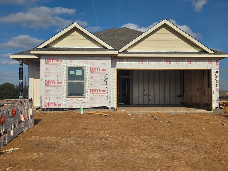 In-progress construction of a new home in Arabella on the Prairie, Richmond, TX (Image 7). In-progress construction of a new home in Arabella on the Prairie, Richmond, TX (Image 7).