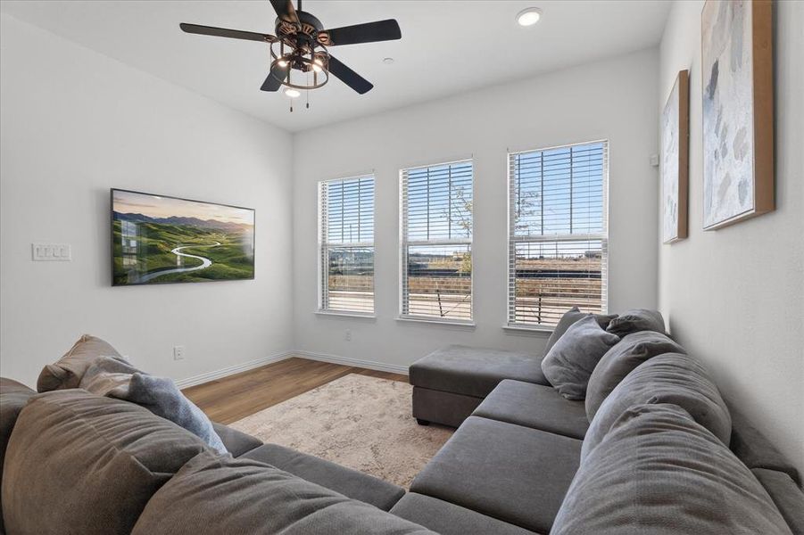 Furnished interior view inside a new home in , Sachse (Image 18).