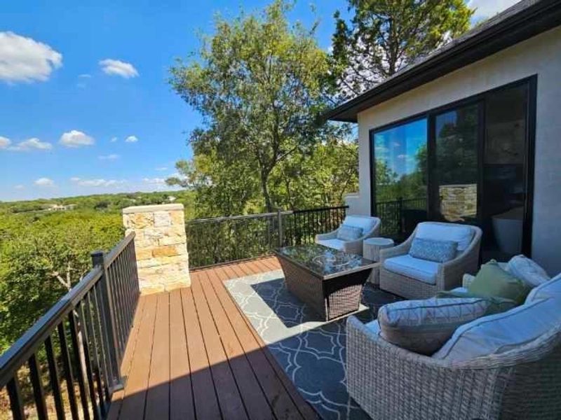 Exterior details and patio area of a home in , Cedar Hill (Image 21).