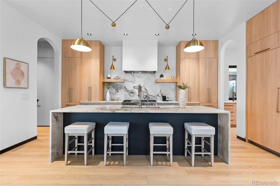Furnished interior view inside a new home in , Denver (Image 8).