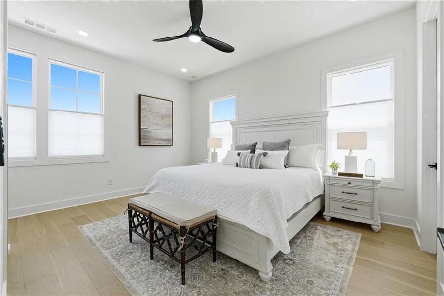 Furnished interior view inside a new home in Echo at Crabapple, Milton (Image 56).