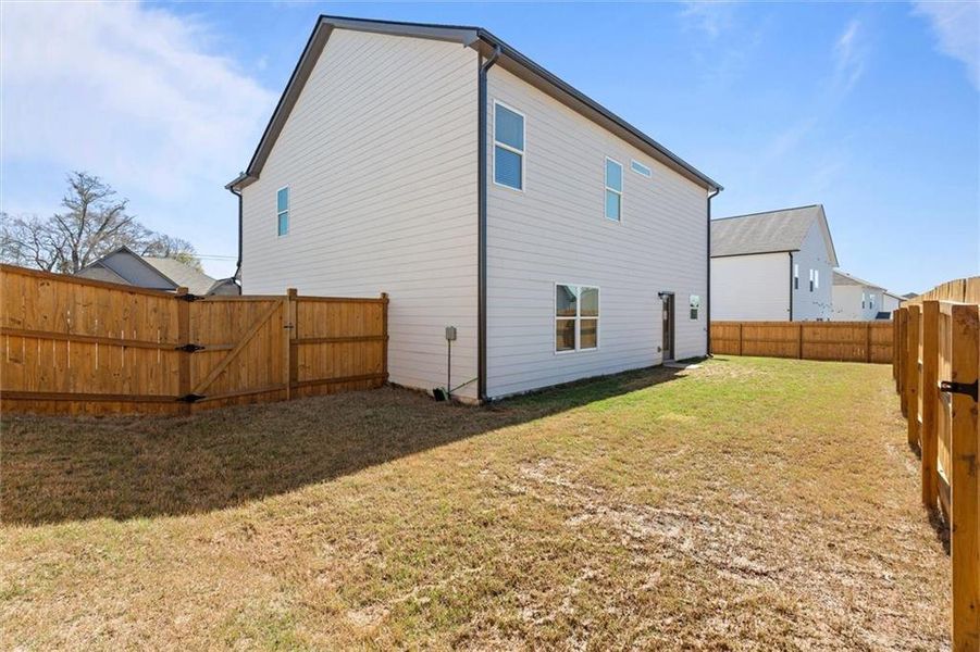 Exterior details and patio area of a home in , Douglasville (Image 23).