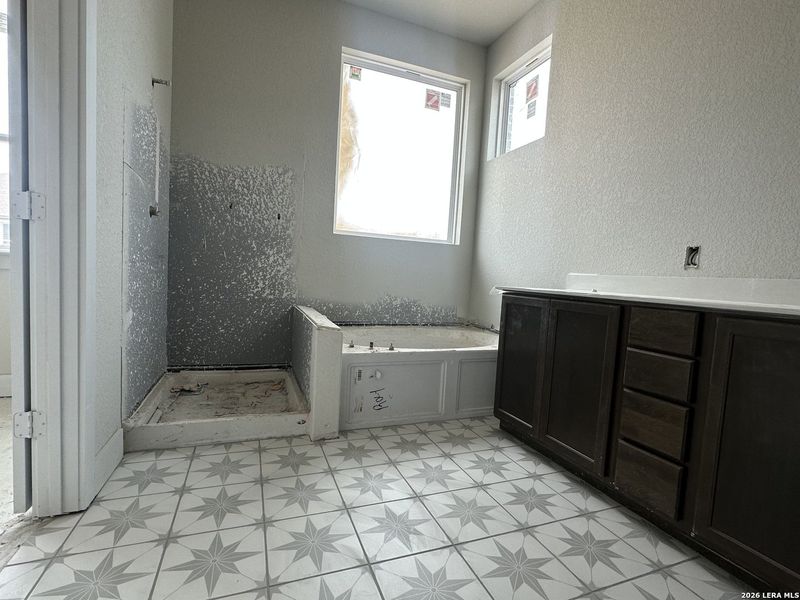 In-progress construction of a new home in Stillwater Ranch, San Antonio, TX (Image 17).