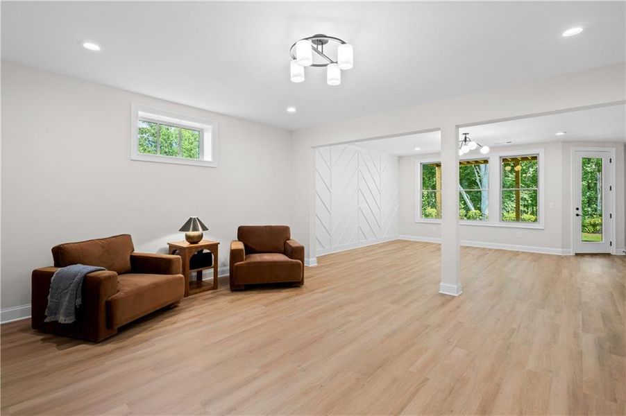 Spacious, unfurnished interior of a new home in Laurel View, Suwanee (Image 64). Spacious, unfurnished interior of a new home in Laurel View, Suwanee (Image 64).