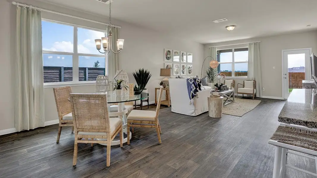Furnished interior view inside a new home in Southgrove, Kyle (Image 4). Furnished interior view inside a new home in Southgrove, Kyle (Image 4).