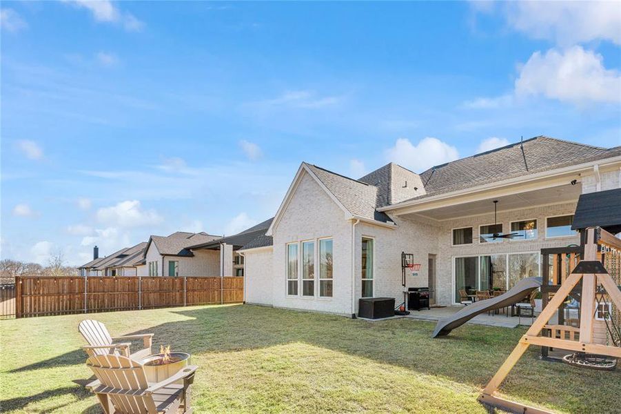 Exterior details and patio area of a home in , Celina (Image 3).