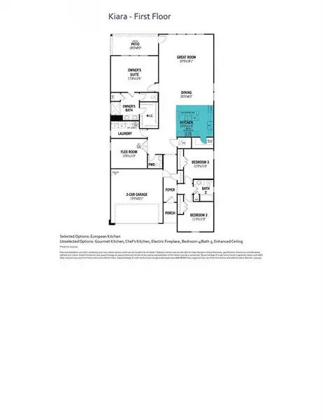 Kiara - Floor Plan