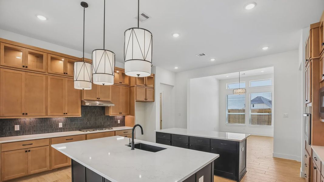 Furnished interior view inside a new home in Riceland 60',65',70', Mont Belvieu (Image 8).