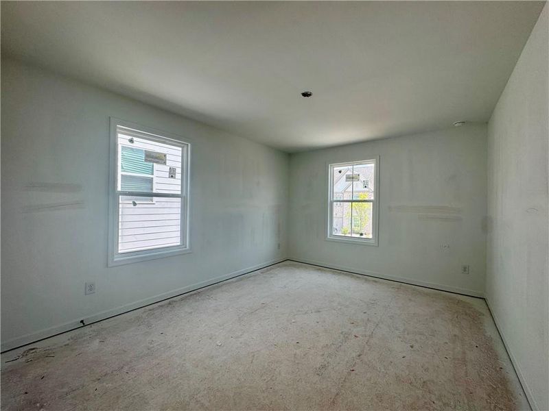 In-progress construction of a new home in Eastlyn Crossing, Flowery Branch, GA (Image 15).
