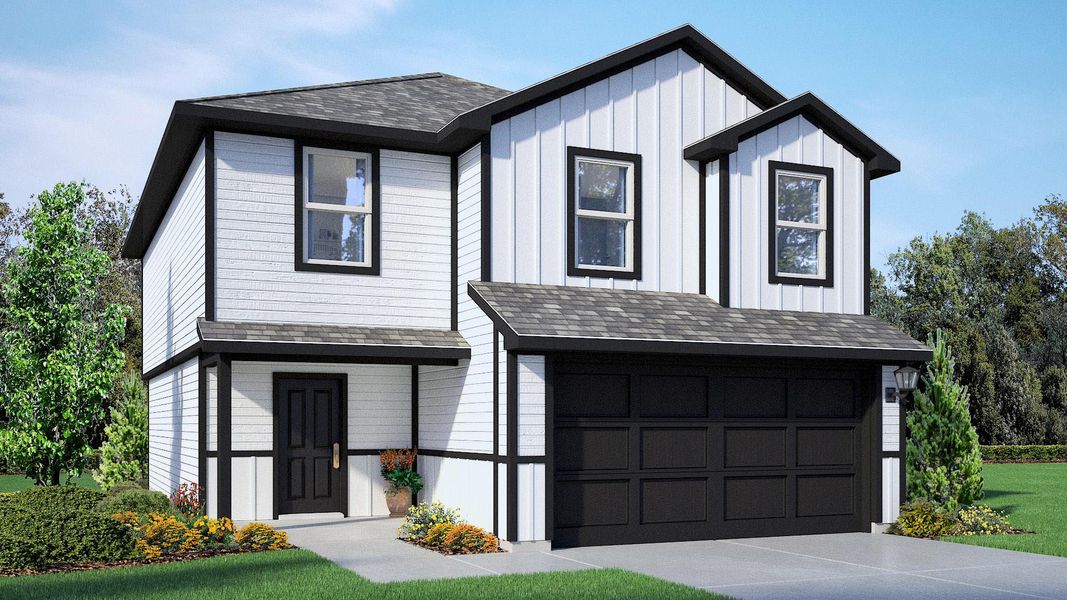 Front exterior of a home in the Hickory Grove community, located in Krum, TX (Image 20).