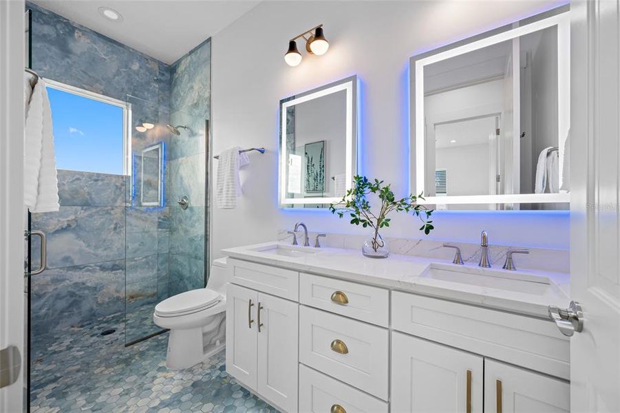 Furnished interior view inside a new home in , Madeira Beach (Image 6).