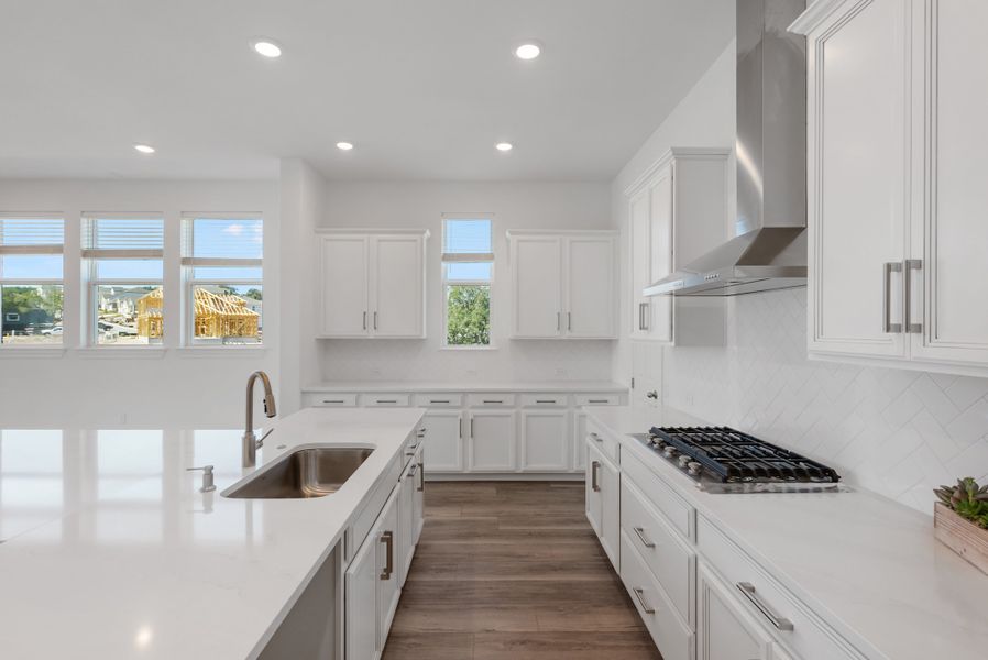 Representative furnished interior of a home built from the Hasley by Ashton Woods in The Estates at La Cima, San Marcos (Image 3).