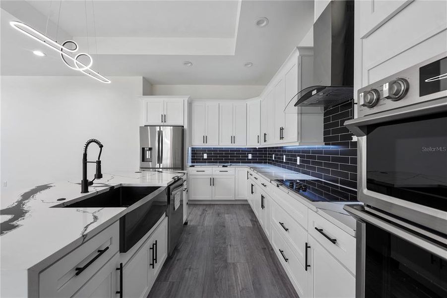 Furnished interior view inside a new home in , Leesburg (Image 8).