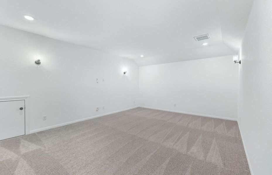 Spacious, unfurnished interior of a new home in Saddleback at Santa Rita Ranch, Liberty Hill (Image 53). Spacious, unfurnished interior of a new home in Saddleback at Santa Rita Ranch, Liberty Hill (Image 53).