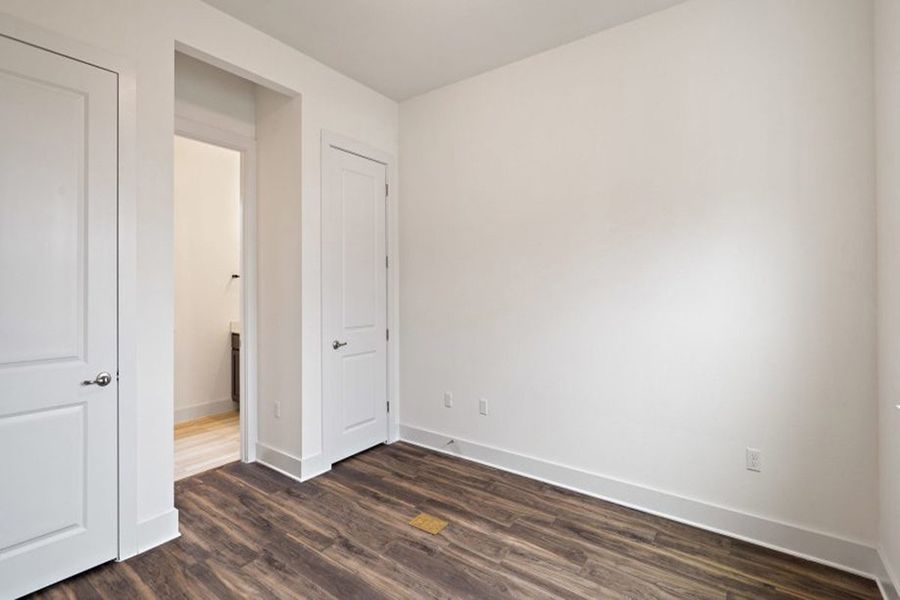 Representative unfurnished interior of a home built from the Glacier by Pacesetter Homes in Easton Park, Austin (Image 37). Representative unfurnished interior of a home built from the Glacier by Pacesetter Homes in Easton Park, Austin (Image 37).