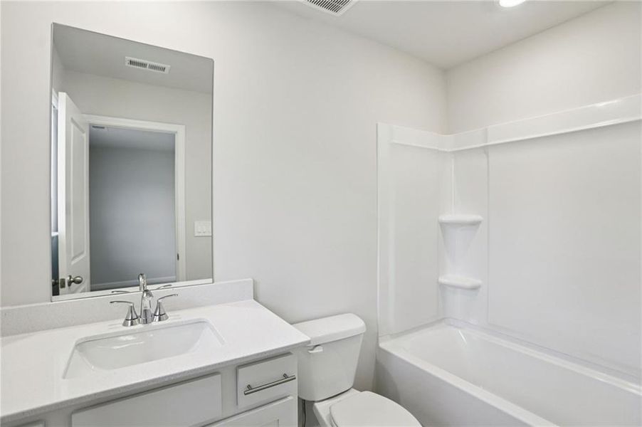 Furnished interior view inside a new home in Westmont Preserve, Powder Springs (Image 18).