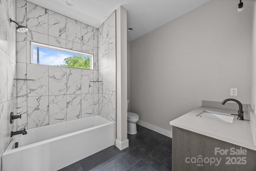 Full hall bath on main level