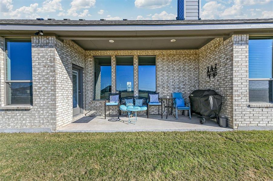 View of patio / terrace featuring grilling area