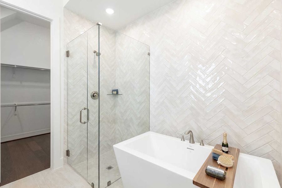 Representative Primary Bathroom - some options shown