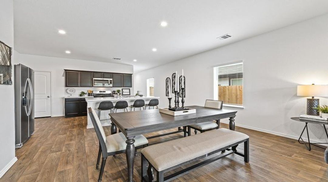 Furnished interior view inside a new home in Presswoods, Splendora (Image 10).