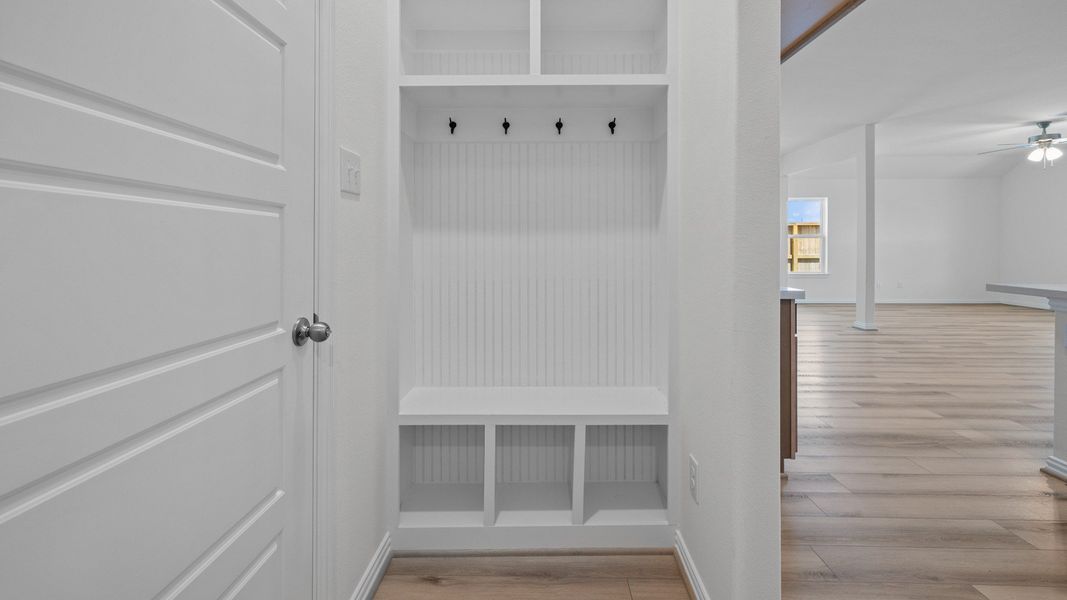 Furnished interior view inside a new home in Oakwood Estates, Waller (Image 22).