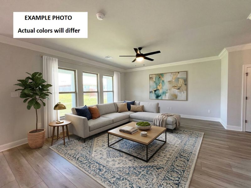 Furnished interior view inside a new home in Sentinel Ridge, Pace (Image 3).