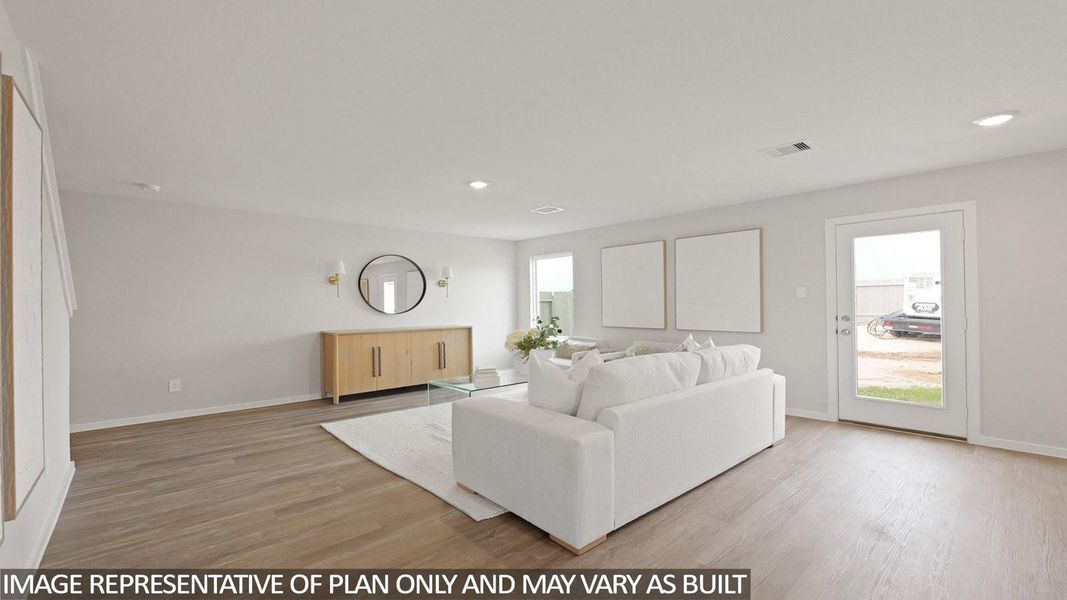 Furnished interior view inside a new home in Sunset Valley, Hockley (Image 11).