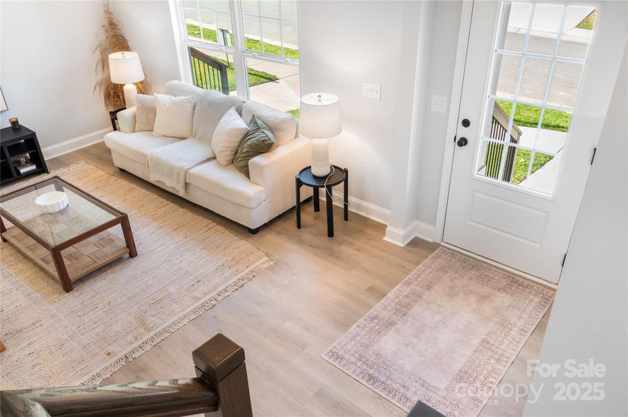 Furnished interior view inside a new home in , Asheville (Image 7).
