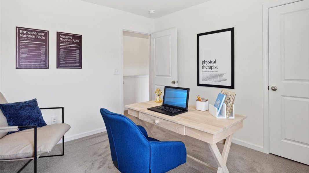 Furnished interior view inside a new home in Millstone Village, Morristown (Image 29).