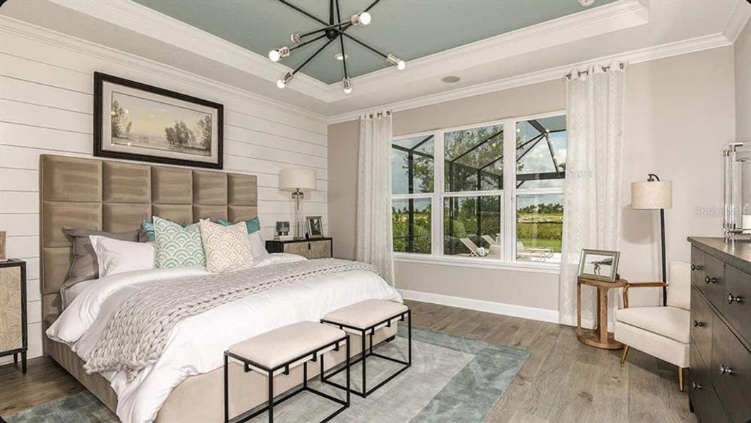 Furnished interior view inside a new home in Ardisia Park, New Smyrna Beach (Image 9).