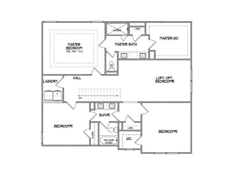 2D floor plan layout for the The Farmington by My Home Communities in Cotton Creek, Good Hope, GA (Image 4). 2D floor plan layout for the The Farmington by My Home Communities in Cotton Creek, Good Hope, GA (Image 4).