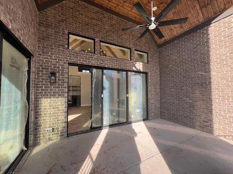 The Belvidere A Outdoor Living Area