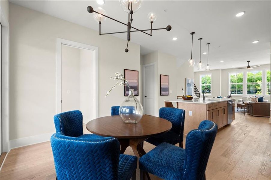 Furnished interior view inside a new home in The Gathering – Alpharetta, Alpharetta (Image 35).