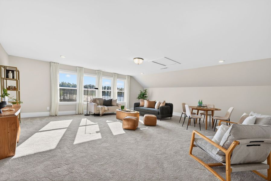 Furnished interior view inside a new home in Edgewater - Harbor Pointe, Lancaster (Image 26).