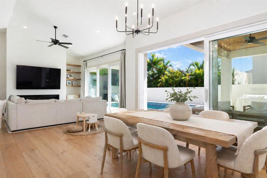 Furnished interior view inside a new home in , St. Petersburg (Image 10).