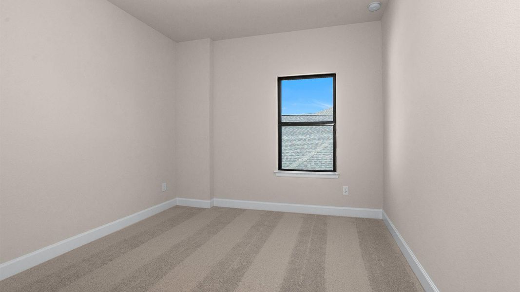 Spacious, unfurnished interior of a new home in Bridgeland, Cypress (Image 11).