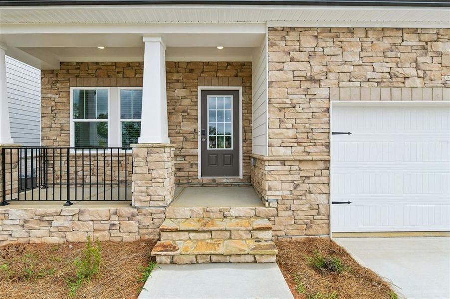 Exterior details and patio area of a home in Martin Springs - Estate Series, Lawrenceville (Image 3). Exterior details and patio area of a home in Martin Springs - Estate Series, Lawrenceville (Image 3).