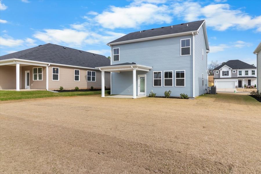 Exterior details and patio area of a home in Windsor, North Augusta (Image 4).