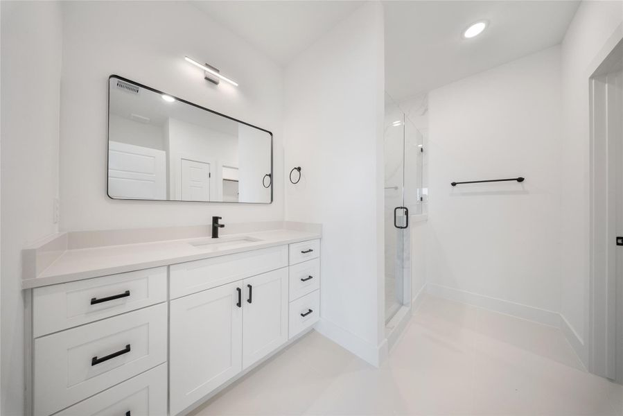 Furnished interior view inside a new home in , Houston (Image 5).