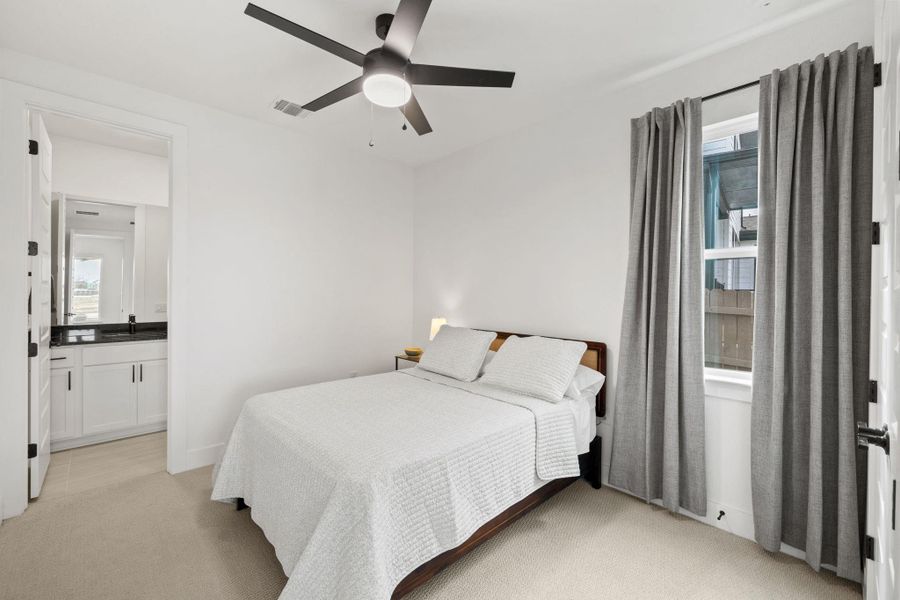 Furnished interior view inside a new home in , Austin (Image 12).