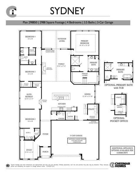 Sydney Floorplan