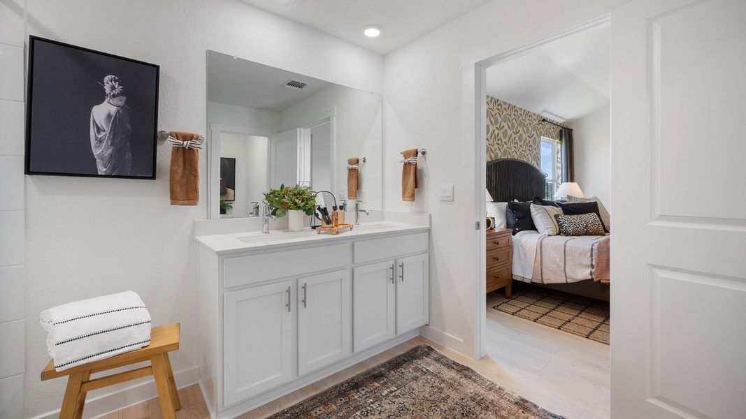 Representative furnished interior of a home built from the The Forest by D.R. Horton in Trails at Wildhorse, Austin (Image 27). Representative furnished interior of a home built from the The Forest by D.R. Horton in Trails at Wildhorse, Austin (Image 27).